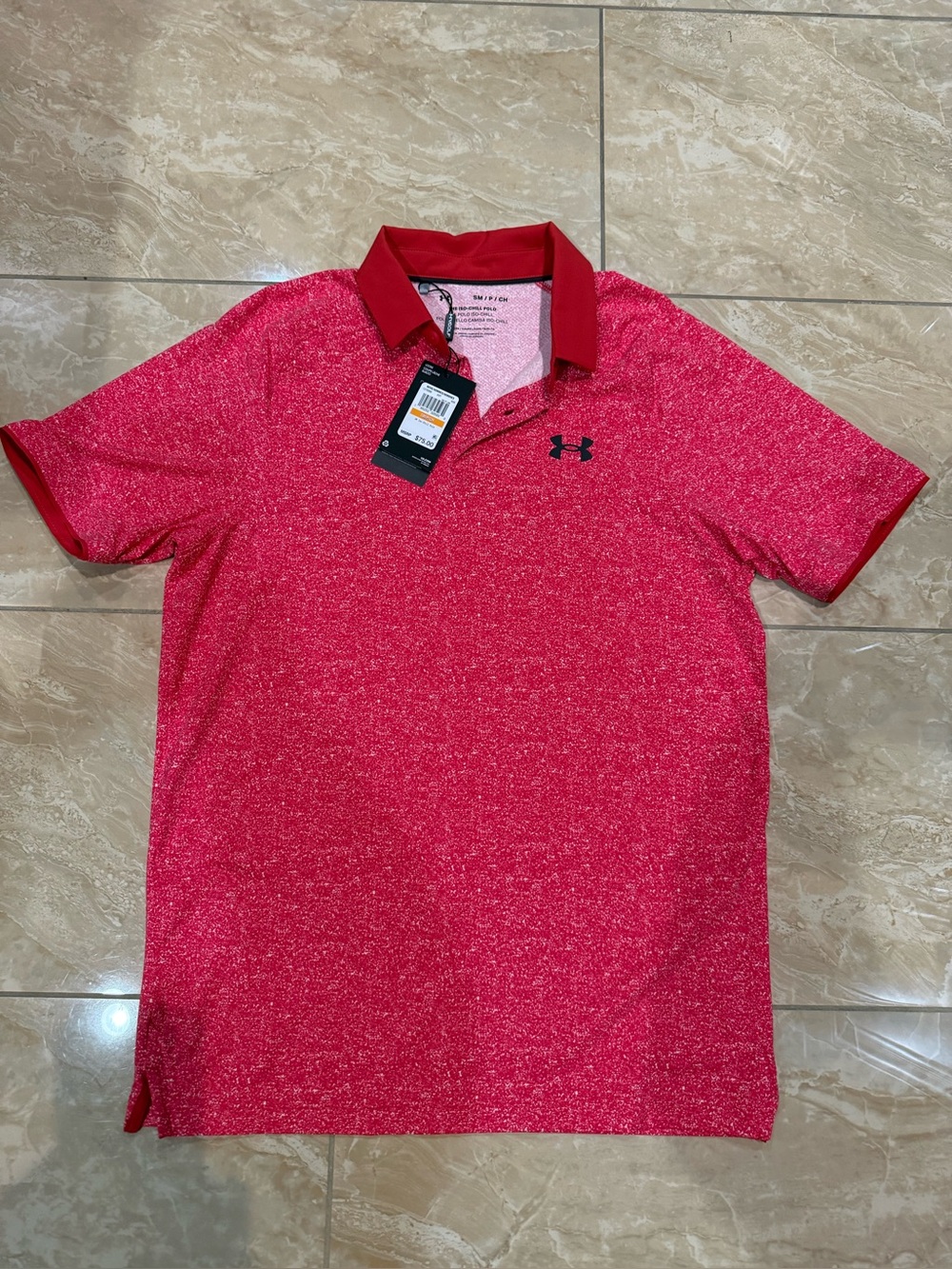 Under Armour Men's Iso-chill Golf Polo. New with tags.